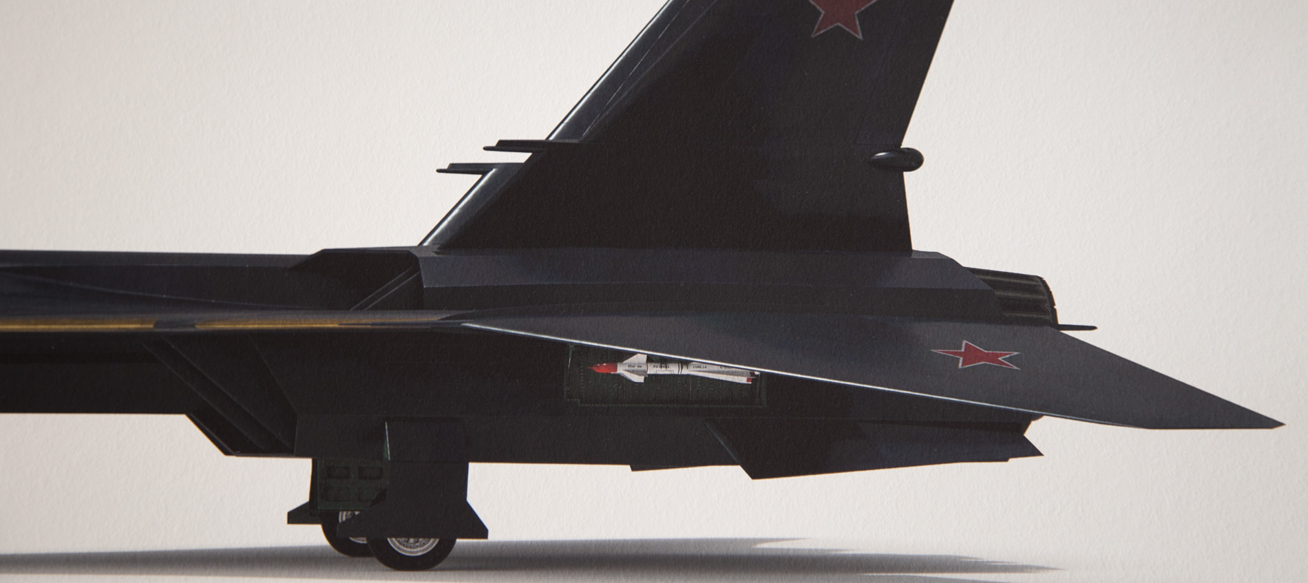 Mig-31 Firefox - Side View